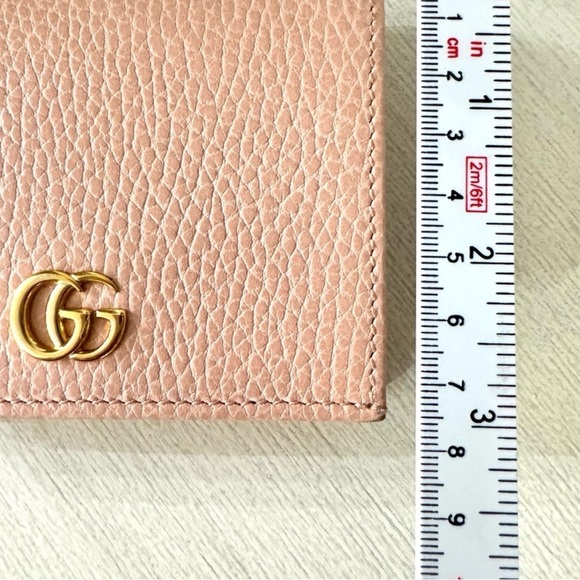 Gucci GG Marmont Wallet Gucci
Pink Leather Card Case Wallet COA - Picture 3 of 11
